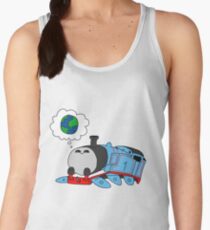 'The little blue engine who wanted to see the world' - Thomas the Tank Engine Women's Tank Top