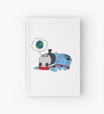 'The little blue engine who wanted to see the world' - Thomas the Tank Engine Hardcover Journal
