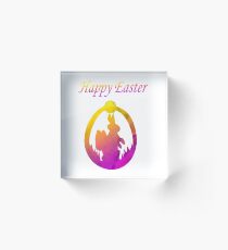 Happy Easter Acrylic Block