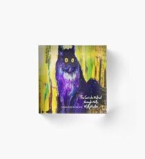 9 Lives Acrylic Block