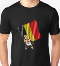 Belgium fan cat Unisex T-Shirt