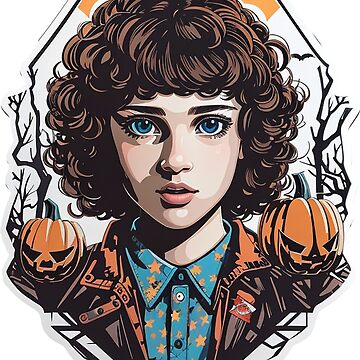 Artwork thumbnail, Stranger Things Eleven Artwork - Telekinesis and Mystery - Unique Gift for Series Enthusiasts by sadsapiens