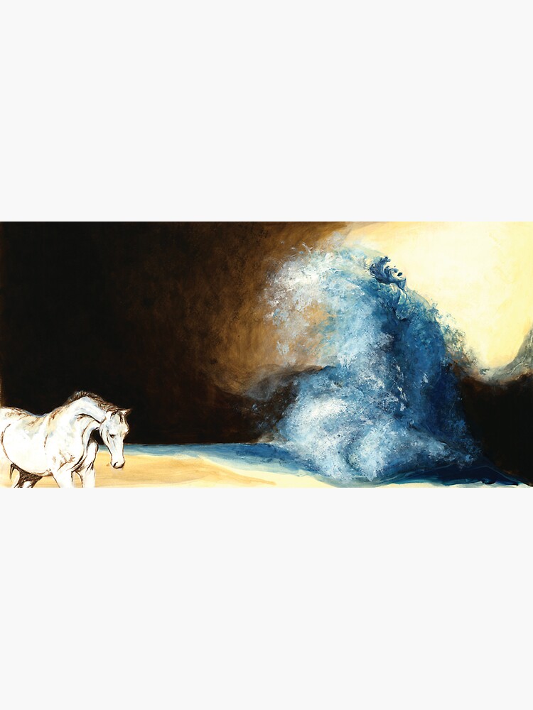 Children's book Wave Woman print by CatarinaGarcia
