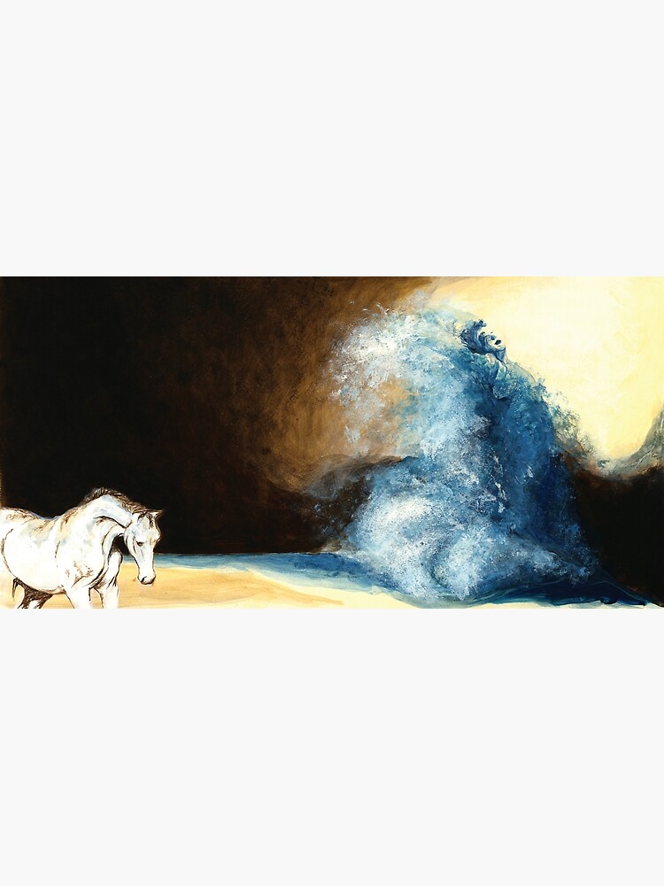Children's book Wave Woman print by CatarinaGarcia