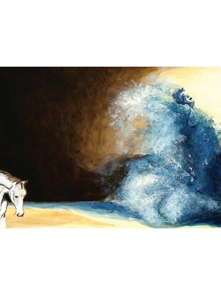 Children's book Wave Woman print by CatarinaGarcia