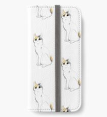 Chubby Japanese Bobtail Cat iPhone Wallet/Case/Skin