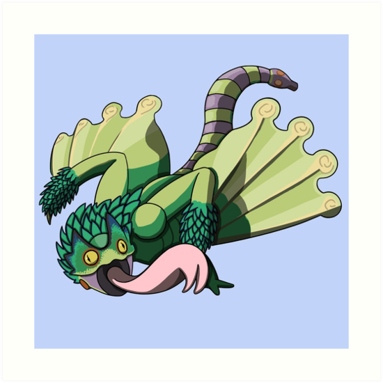 "Pukei-Pukei" Art Print by VNCreations | Redbubble