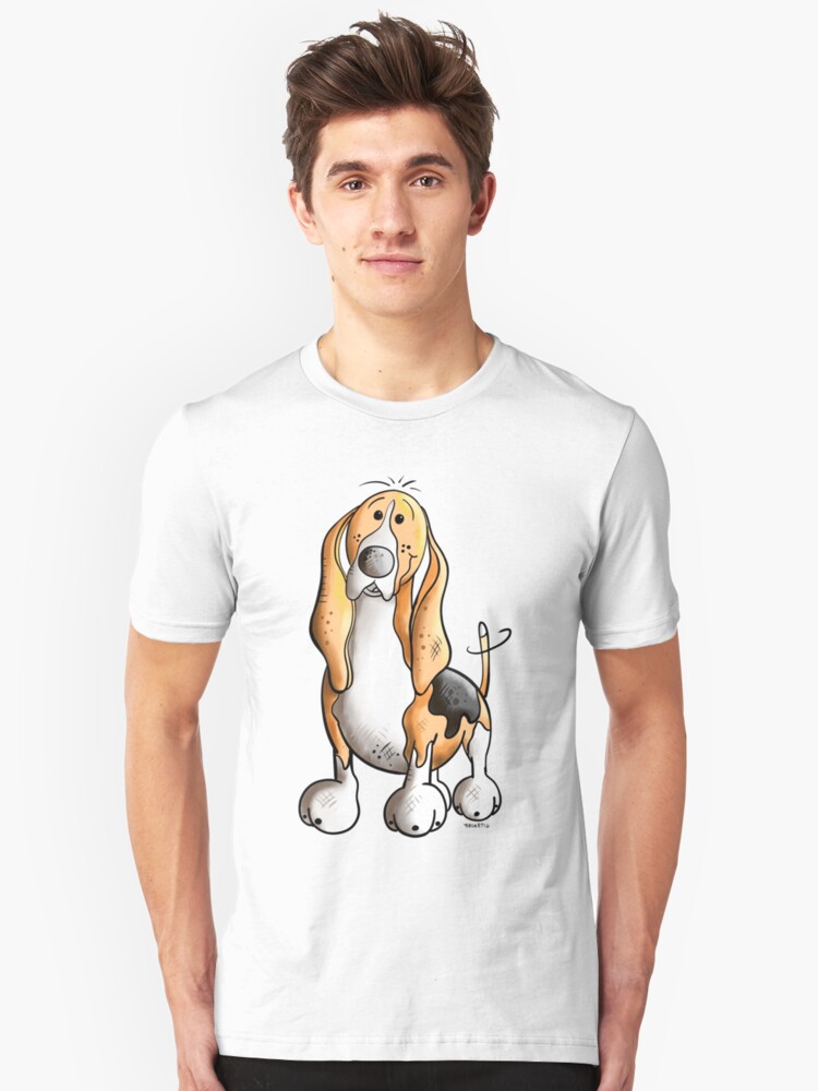 funny basset hound t shirts