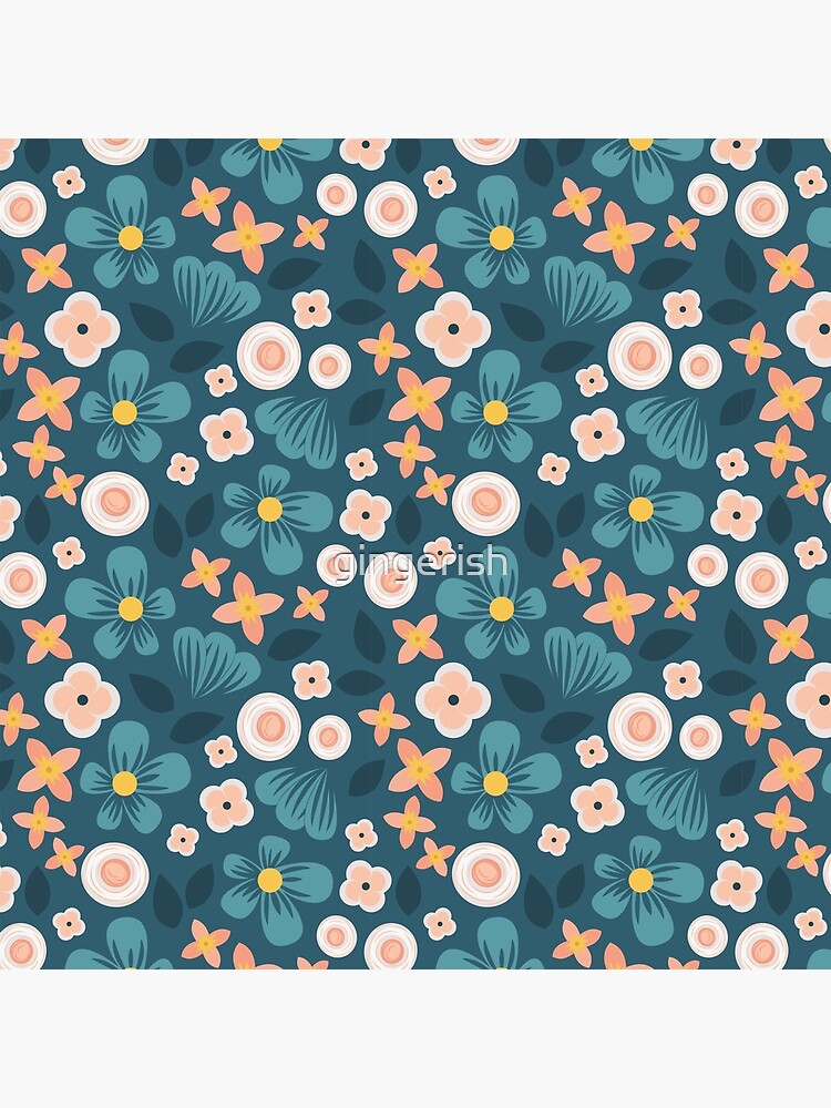 Modern Floral by gingerish