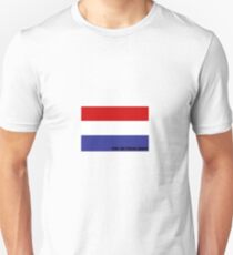 Dutch Flag with Name Unisex T-Shirt