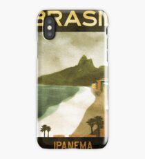 Vintage Travel Poster, Brazil iPhone Case
