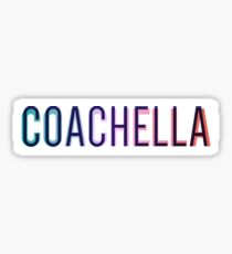 Coachella Logo Sticker