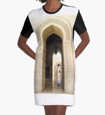 Through the Arches Graphic T-Shirt Dress