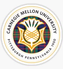 Carnegie Mellon University Circular Logo Sticker