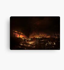 Port Botany When Canvas Print