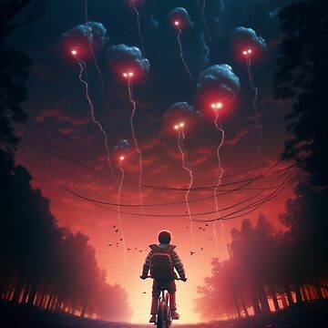 Artwork thumbnail, STRANGER THINGS POSTER  by OurBarcode
