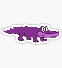 King Gizzard Gator Purple Sticker