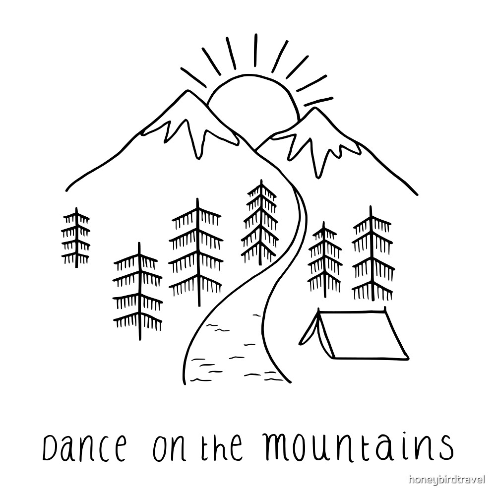 Dance on the mountains by honeybirdtravel
