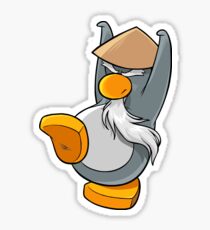 Penguin Old Martial Arts Master (Club Penguin) Sticker