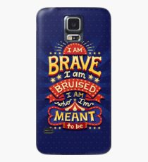 je suis courageux Coque et skin Samsung Galaxy