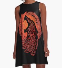 FENRIR. Lokis Sohn. A-Linien Kleid
