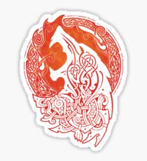 FENRIR. LOKI'S SON. Sticker