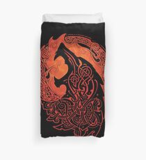 FENRIR. LOKI'S SON. Duvet Cover