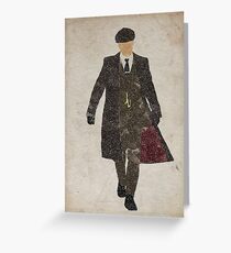 Tommy Shelby (Cillian Murphy) Peaky Blinders Greeting Card