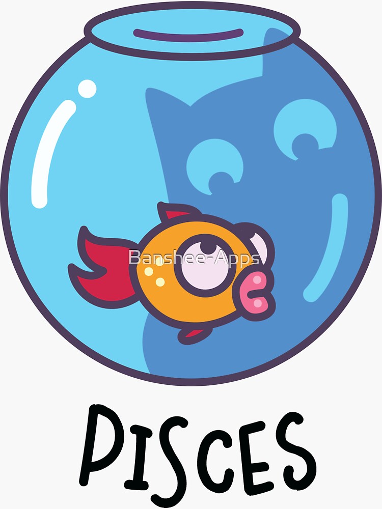 Funny Pisces Cat Horoscope Tshirt - Astrology and Zodiac Gift Ideas! by Banshee-Apps