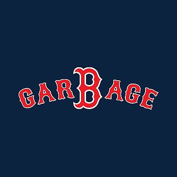 GARBAGE - Boston Baseball Sticker for Sale by DaSportsMachine