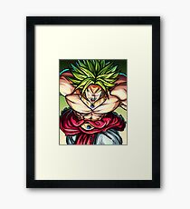 Broly Framed Print