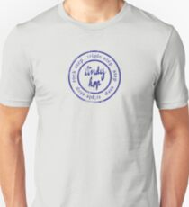 lindy circle Slim Fit T-Shirt