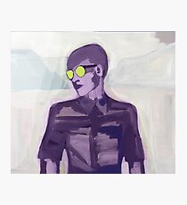 Butch purple Photographic Print