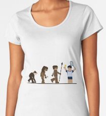 Tennis Evolution Women's Premium T-Shirt