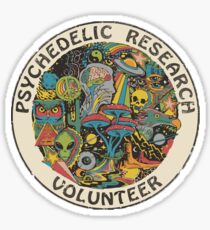 Research Volunteer Sticker