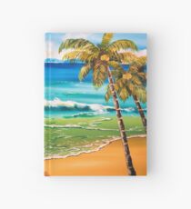 Beach Chairs Hardcover Journal