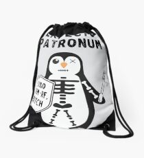 Penguin Drawstring Bag