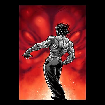 Baki the Grappler Chara Fine Graph Print Series - Baki Hanma