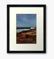 Tidal pool Framed Print