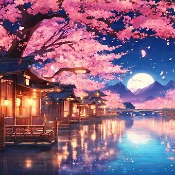 Raiden's Cherry Blossom Bliss Live Wallpaper