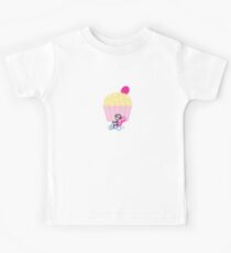Scootery Boy series - runaway cupcake couple t-shirt Kids Tee