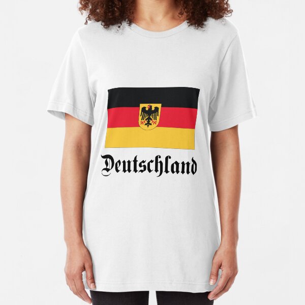 Deutschland - light tees Slim Fit T-Shirt