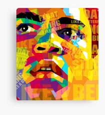 Float Like A Butterfly Sting Like A Bee Canvas Print