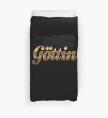 Goddess gold Duvet Cover