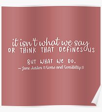 Póster 126. CITA DE JANE AUSTEN