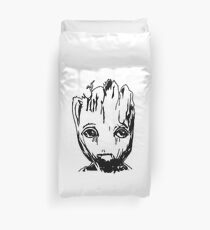 Groot of the galaxy Duvet Cover