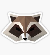 Vector Raccoon Sticker