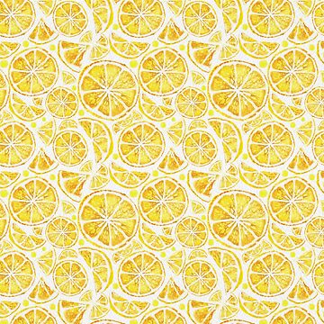 Lemons pattern, watercolour lemon | Leggings