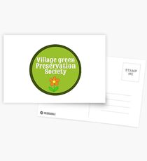 Village green preservation society Postcards