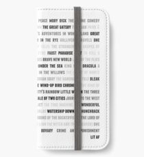 Literature AF Black iPhone Wallet/Case/Skin